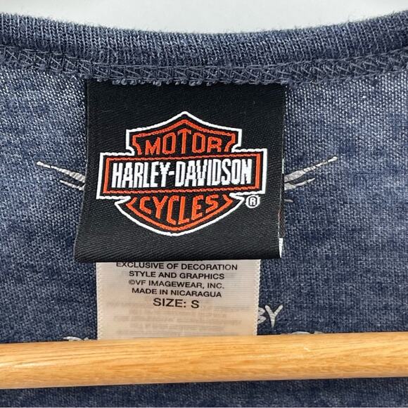 Harley Davidson HDMC Graphic Scottsdale Arizona Biker Muscle Shirt Size Small - Picture 6 of 8